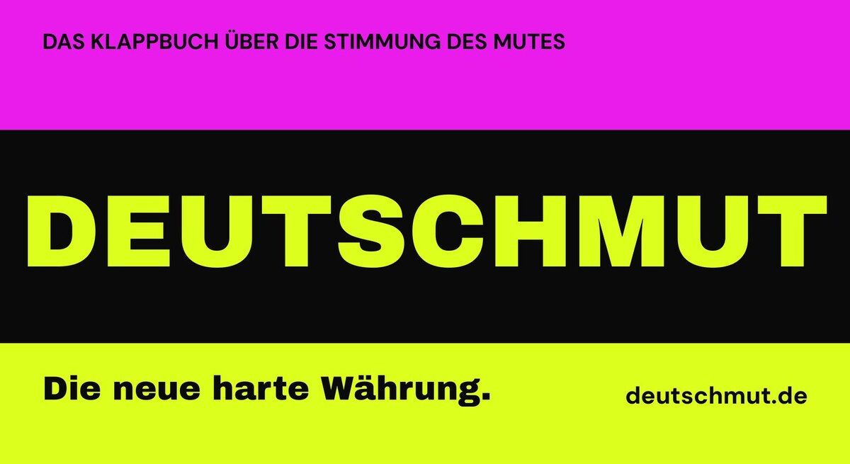 Buchcover DEUTSCHMUT — Die neue harte Währung